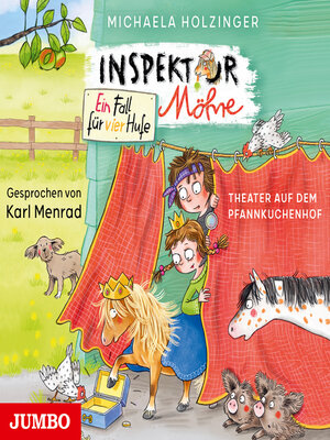 cover image of Inspektor Möhre--ein Fall für vier Hufe. Theater auf dem Pfannkuchenhof [Band 2 (Ungekürzt)]